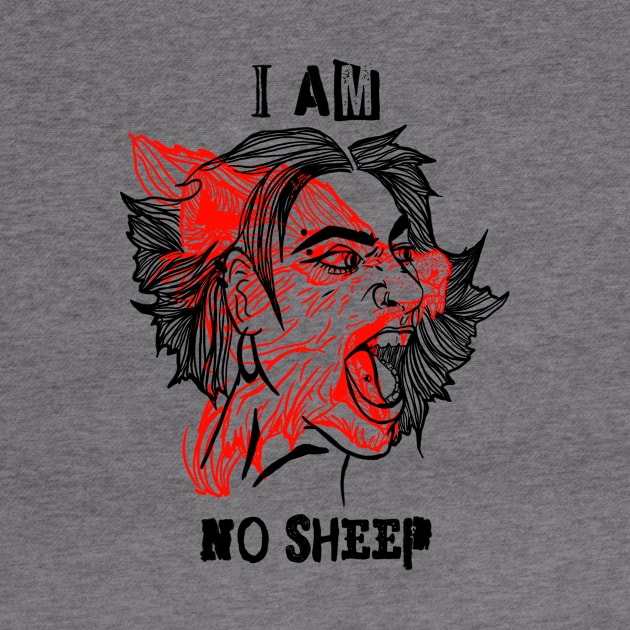 I Am No Sheep by OatMilkLady